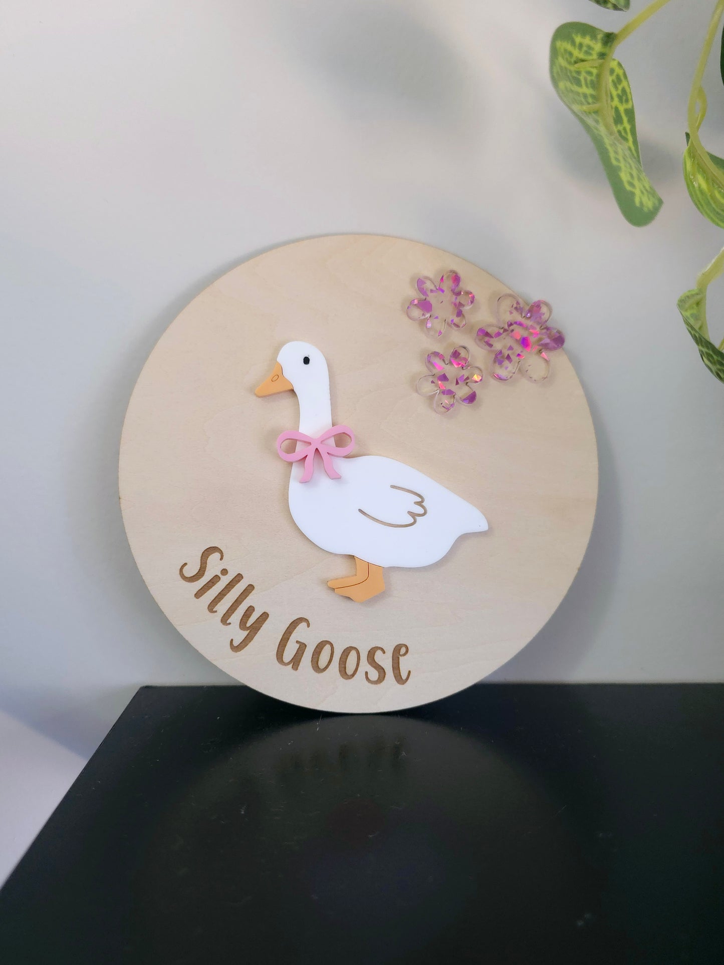 Silly Goose Plaque