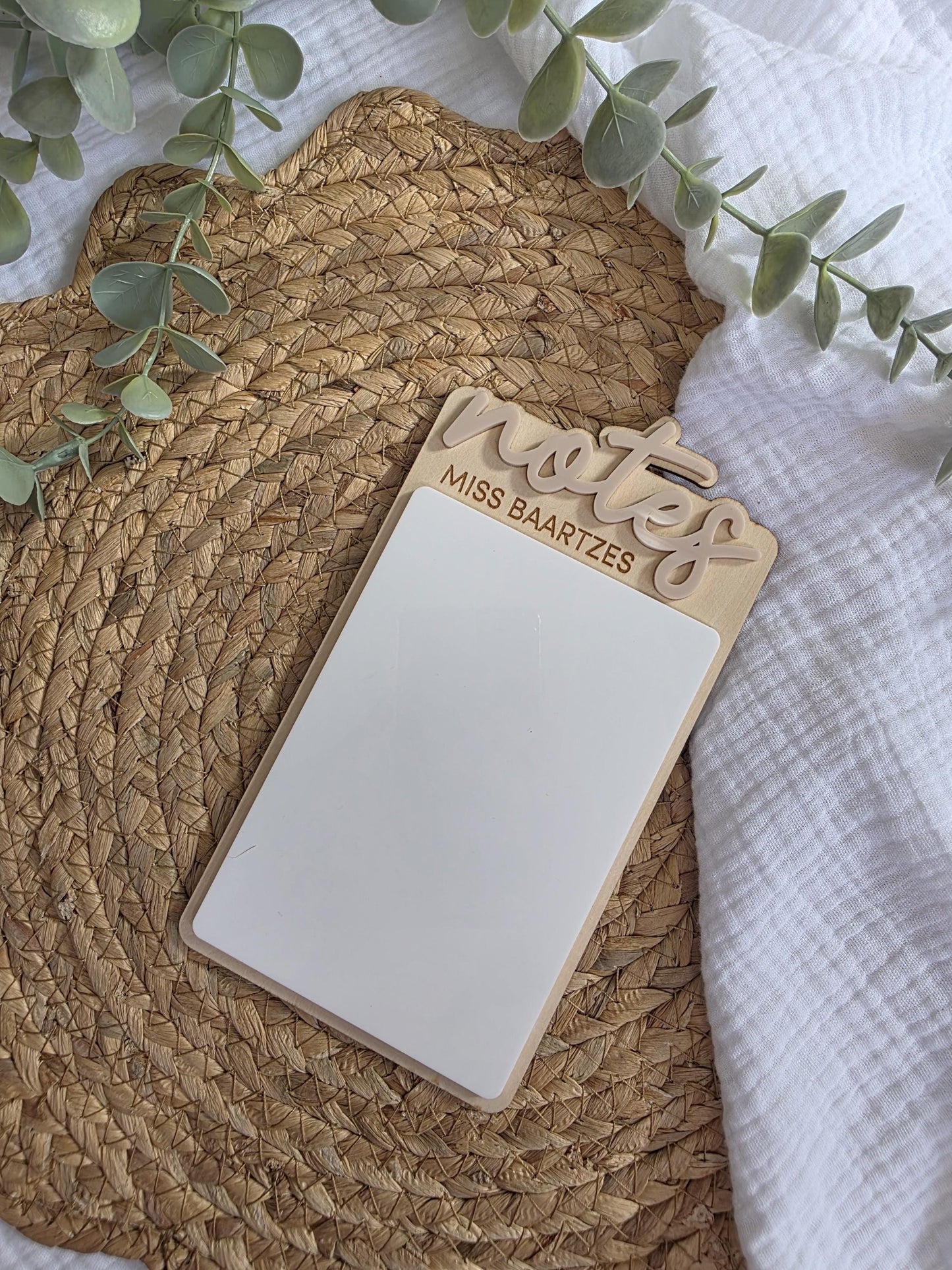 Teacher Dry Erase Note Pad