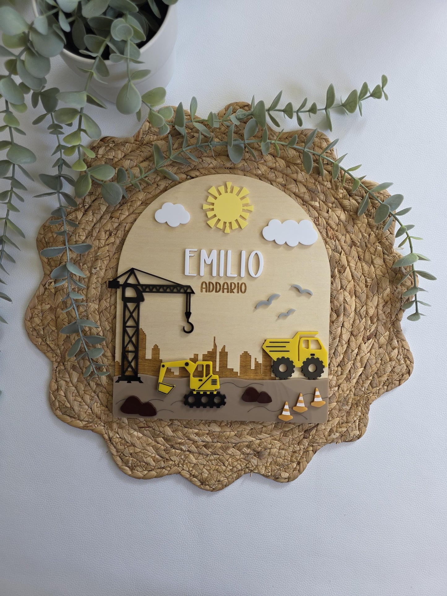 Construction Name Sign