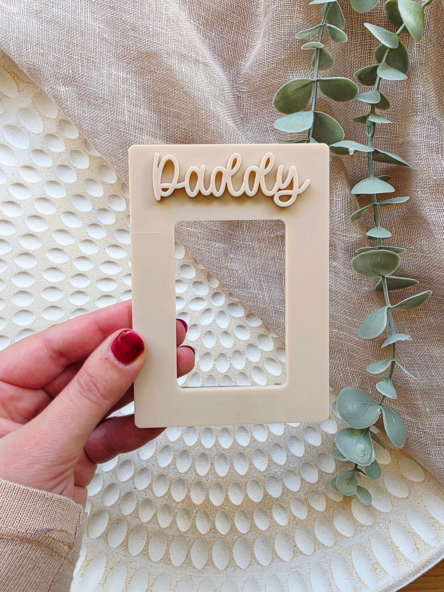 Acrylic Magnetic Personalised Photo Frame