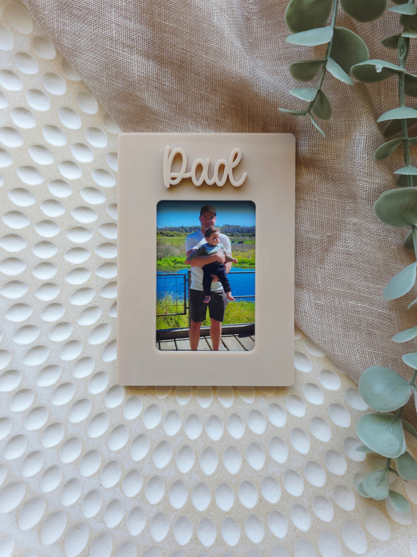 Acrylic Magnetic Personalised Photo Frame