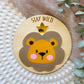 "Stay Wild" Lion Décor Sign