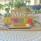 Personalised Teacher Name Desk Stand