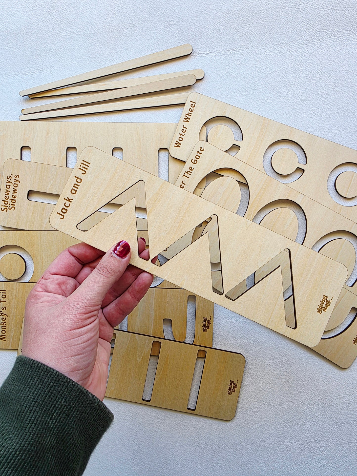 Peggy Lego Aligned Pre-Writing Pattern Boards