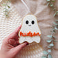 Personalised Ghost Tag Halloween Tag