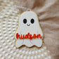 Personalised Ghost Tag Halloween Tag