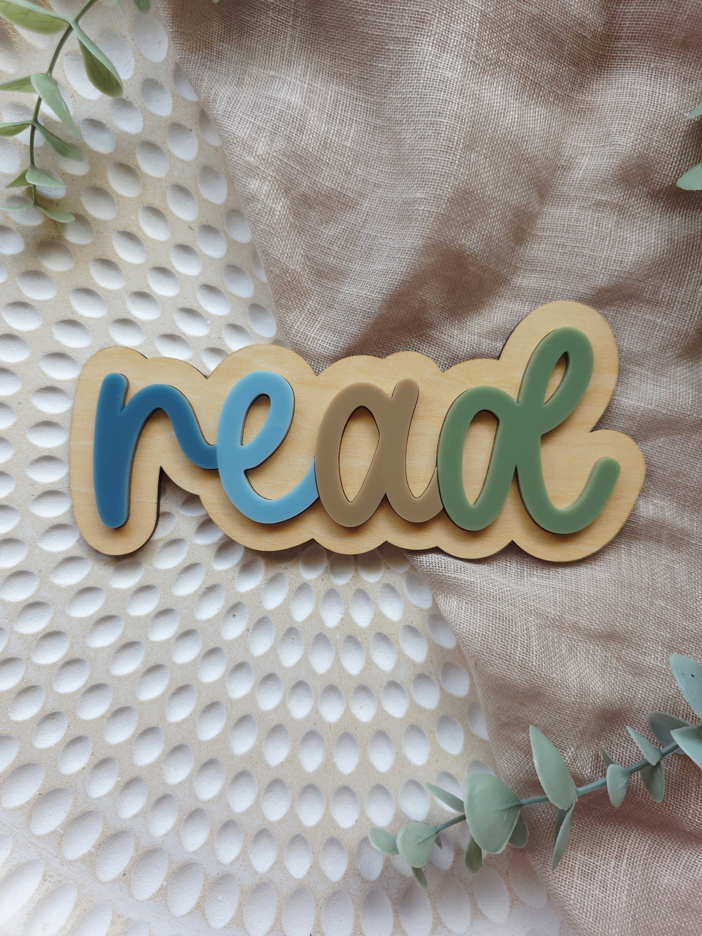 Read Decal - Pastel or Neutral