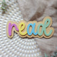 Read Decal - Pastel or Neutral