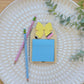 Pencil Bow Sticky Note Holder