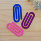 Jumbo Acrylic Paperclips