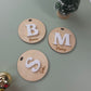 Personalised Circle Christmas Tag/Ornament