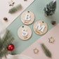 Personalised Circle Christmas Tag/Ornament