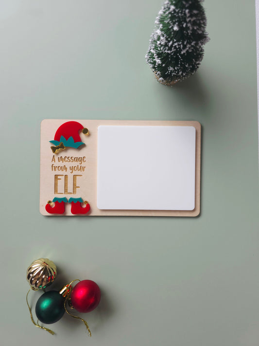 A Message From Your Elf Board