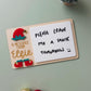 Personalised A Message From Your Elf Board