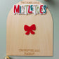 Mistletoes Footprint Board Personalised