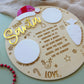 Santa Snack Tray (Personalised)