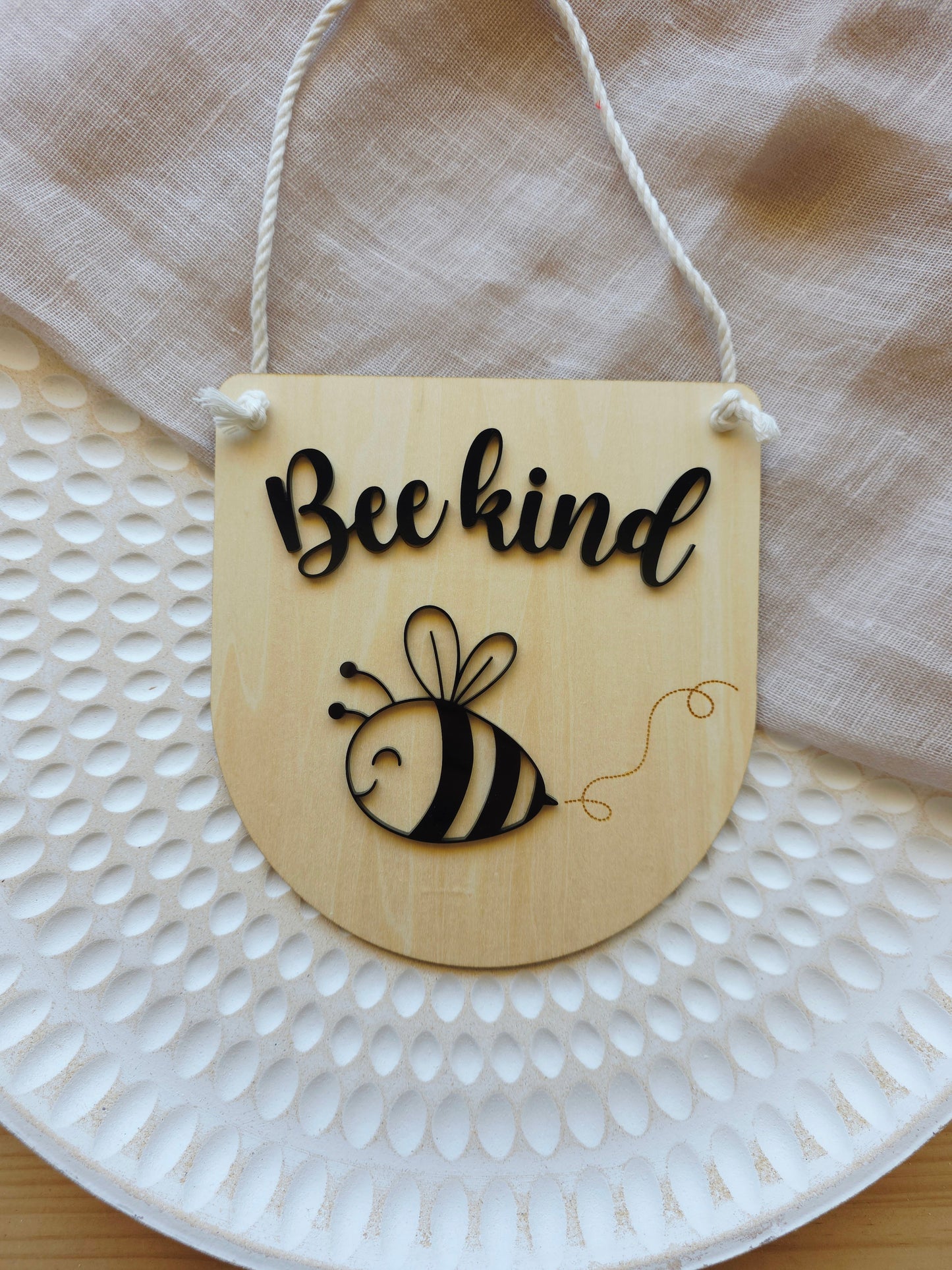 Bee Kind Hanging Banner