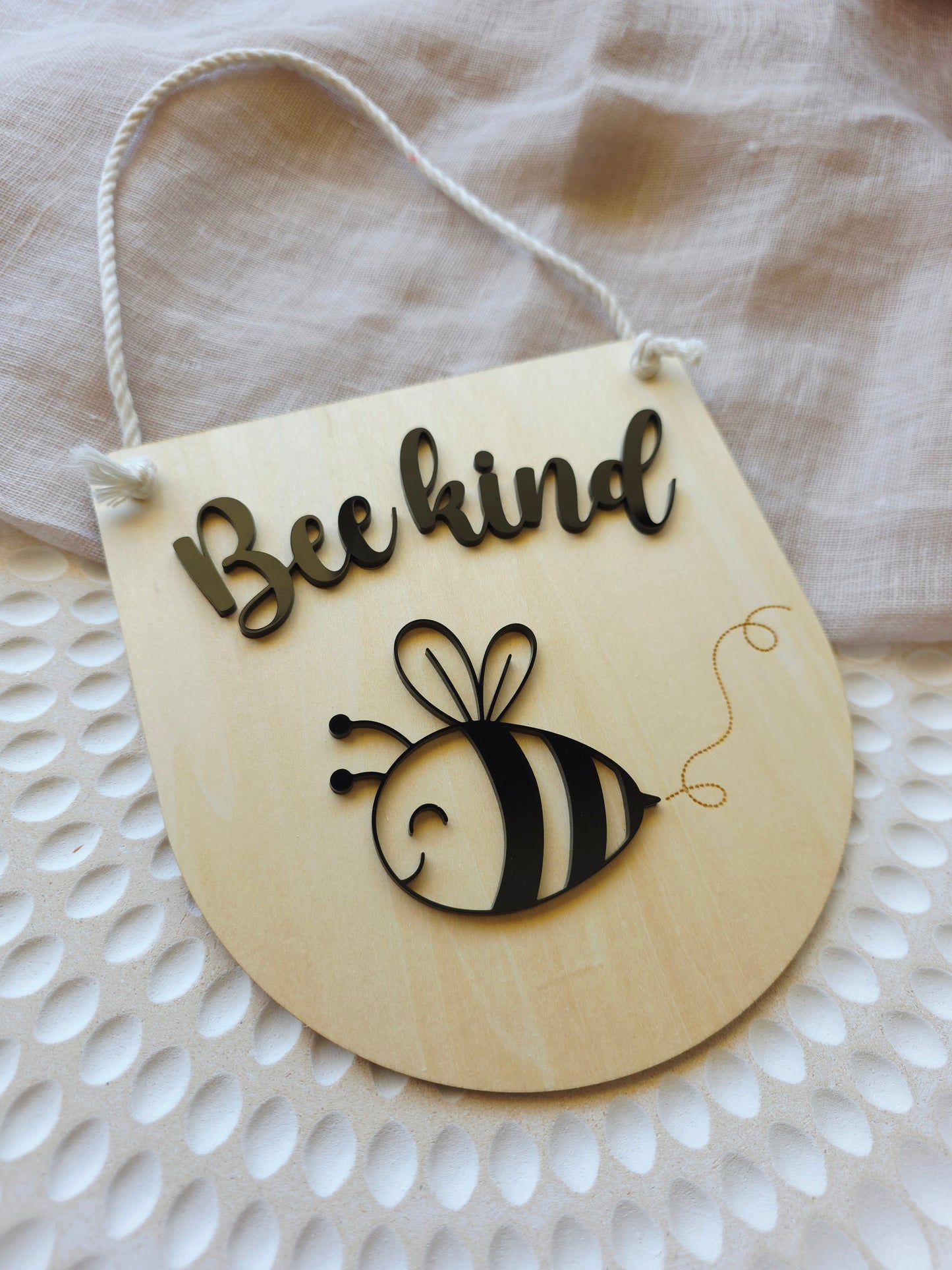 Bee Kind Hanging Banner