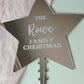 Personalised Christmas Tree Star