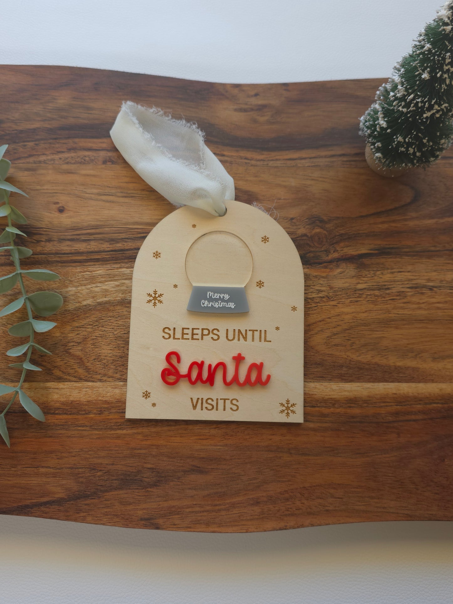 Snow Globe Christmas Countdown