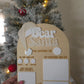 Dear Santa Dry Erase Board Block Lettering