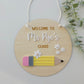 Teacher Name Plaque Pencil