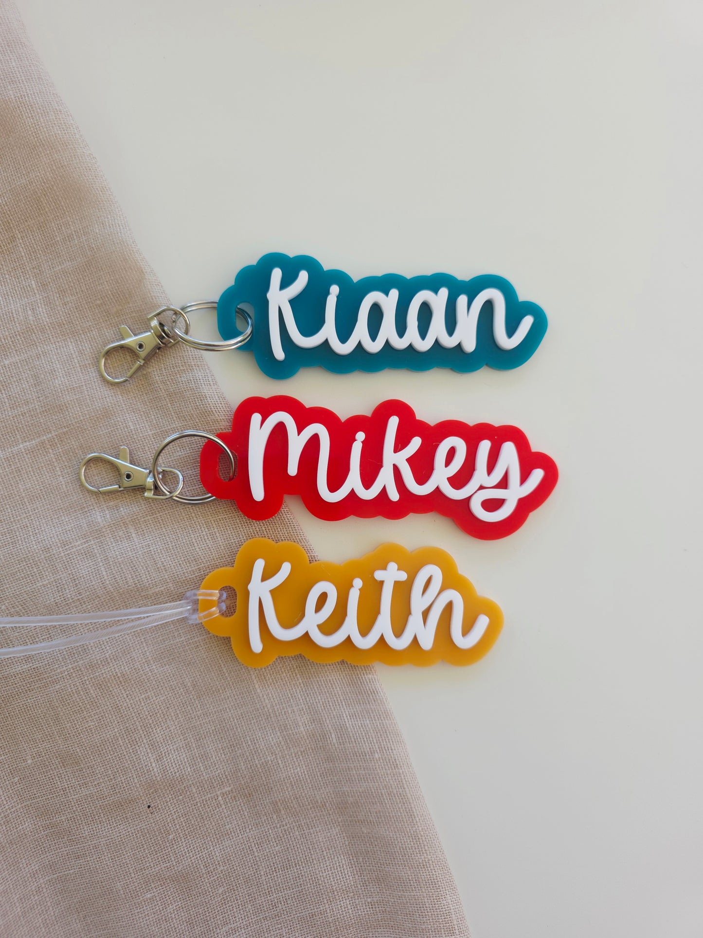 Bag Tag (Script Letters)