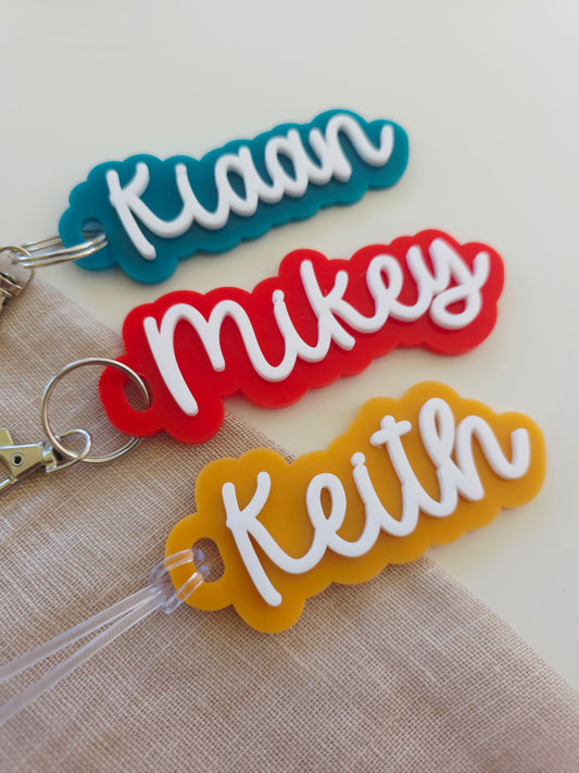 Bag Tag (Script Letters)