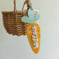 Easter Carrot Name Tag