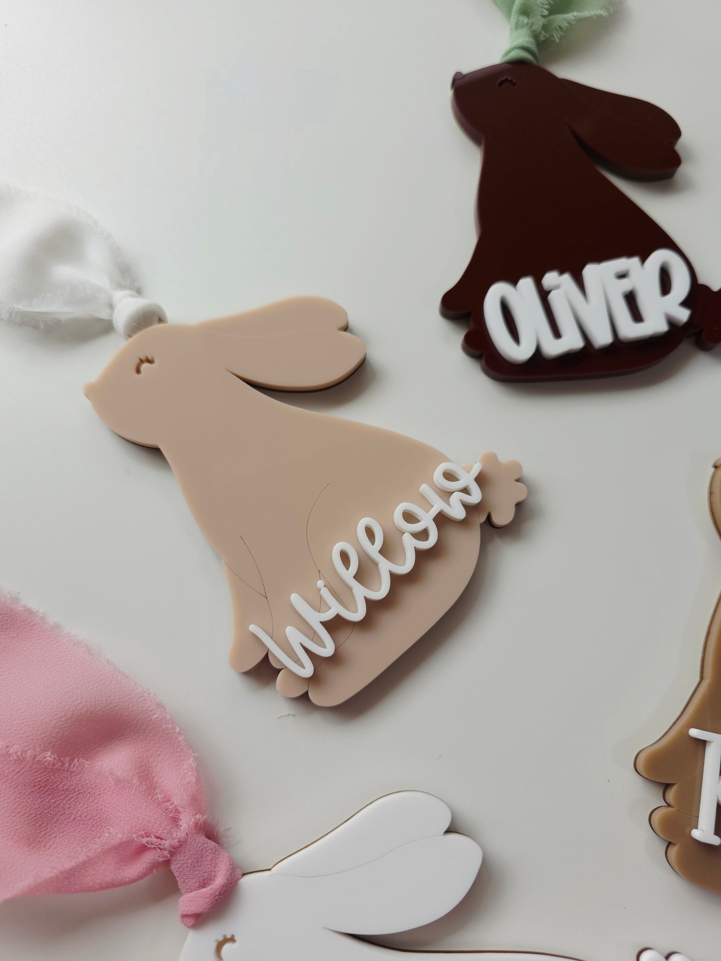 Bunny Easter Tag - Personalised