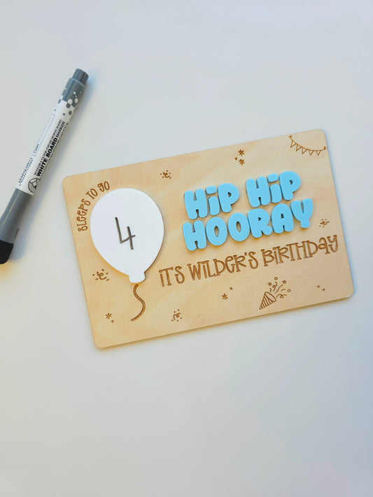 Birthday Countdown - Personalised