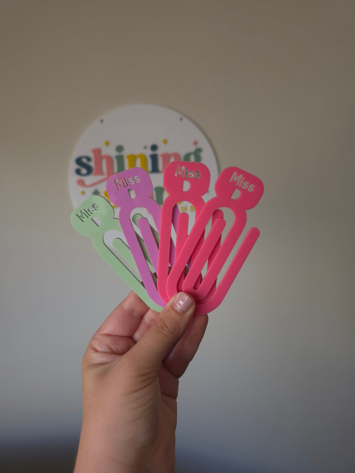 Personalised Jumbo Paperclip