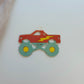 Monster Truck Bag Tag