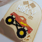 Monster Truck Name Plaque