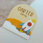 Space Theme Name Plaque
