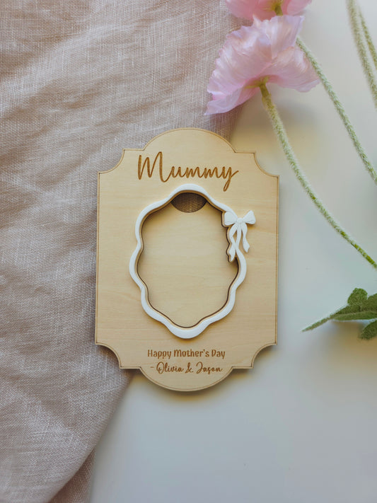 Vintage Photo Frame (2.5x3.5 inch) - Personalised