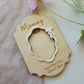 Vintage Photo Frame (2.5x3.5 inch) - Personalised