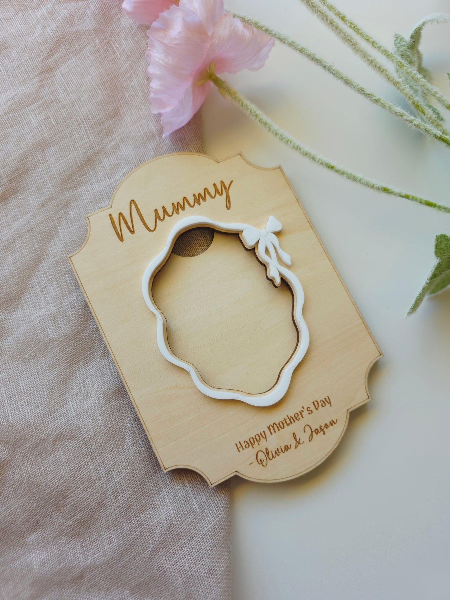Vintage Photo Frame (2.5x3.5 inch) - Personalised
