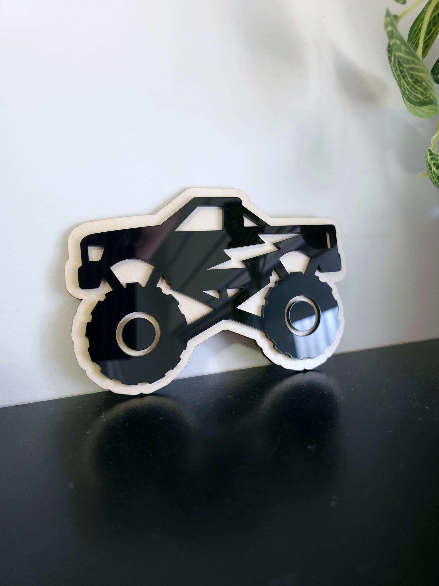 Monster Truck Plaque