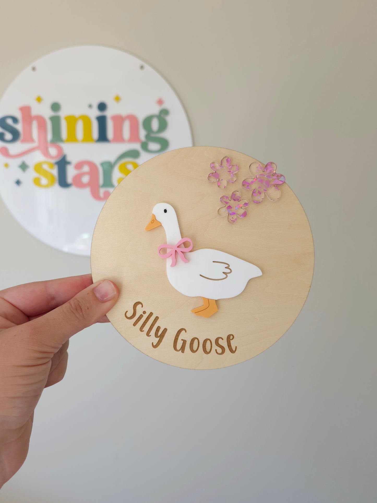 Silly Goose Plaque