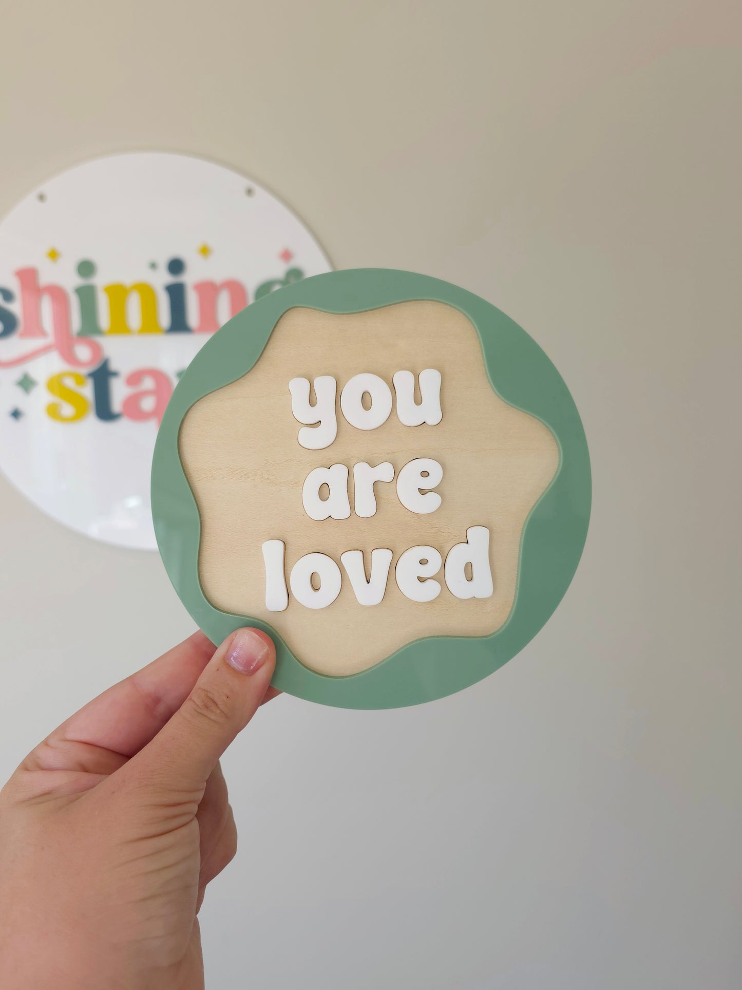 You Are Loved Plaque
