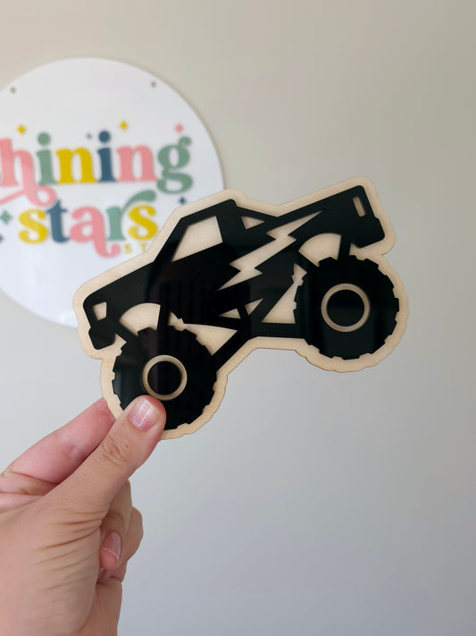 Monster Truck Plaque