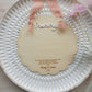 Mother's Day Handprint Keepsake Hanging Plaque