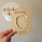 Vintage Photo Frame (2.5x3.5 inch) - Personalised