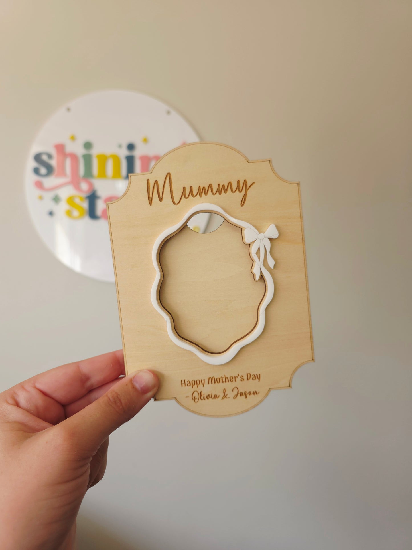 Vintage Photo Frame (2.5x3.5 inch) - Personalised