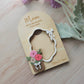 Flower Bow Photo Frame (2.5x3.5 inch) - Personalised