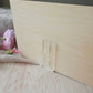 Birth Flower Stand Plaque