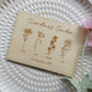 Birth Flower Stand Plaque