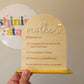 Mother Definition Plaque - Personalised