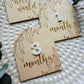 Baby Milestone Cards - Leavy Greenery